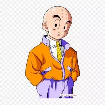 Нашивки для сумки для одежды, термонаклейки с утюгом на термонаклейках Meuf A Krilin Krillin Goku, моющиеся теплопередачи