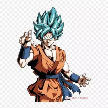 Нашивки для сумки для одежды, термонаклейки с утюгом на термонаклейках Vegeta Goku Do Dragon Ball GT Goku Vegeta, моющиеся теплопередачи