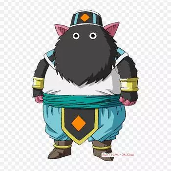 Нашивки для сумки для одежды, термонаклейки с утюгом на термонаклейках Beerus Shiva Goku, моющиеся теплопередачи