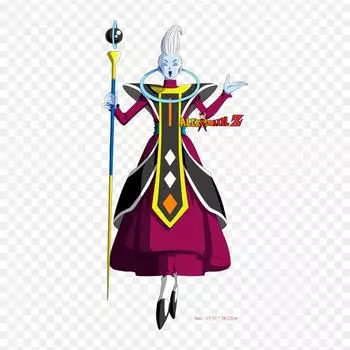 Нашивки для сумки для одежды, термонаклейки с утюгом на термонаклейках Dragon Ball Whis Whis Goku, моющиеся теплопередачи