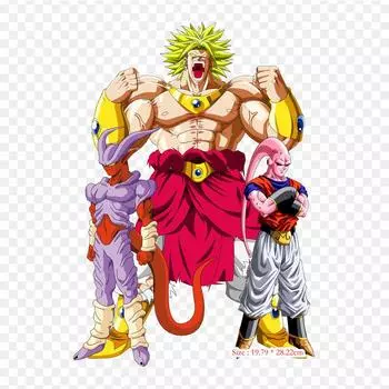 Нашивки для сумки для одежды, термонаклейки с утюгом на жемчуге дракона, все персонажи, Гоку Вегета, моющиеся теплопередачи