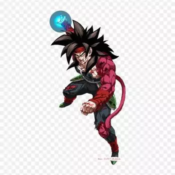 Нашивки для сумки для одежды, термонаклейки с утюгом на термонаклейках Bardock Ssj4 Bardock Goku, моющиеся теплопередачи