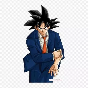 Нашивки для сумки для одежды, термонаклейки с утюгом на термонаклейках Chi Super Saiyan Goku Chi-chi, моющиеся теплопередачи