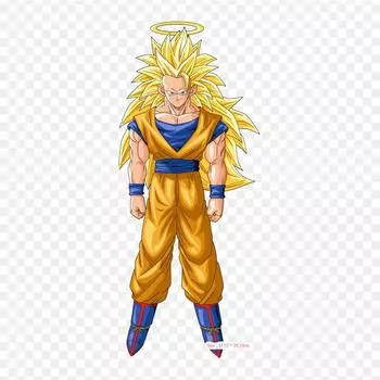 Нашивки для сумки для одежды, термонаклейки с утюгом на термонаклейке Goku Ssj3 Goku Super Saiyan, моющиеся теплопередачи