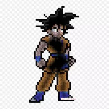 Нашивки для сумки для одежды, термонаклейки с утюгом на термонаклейках Гоку, моющиеся теплопередачи с пиксельным рисунком