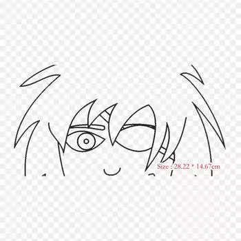 Нашивки для сумки для одежды, термонаклейки с утюгом на термонаклейках, линии искусства, рисунок Гоку, моющийся теплопередача