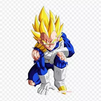 Нашивки для сумки для одежды, термонаклейки с утюгом на термонаклейках Vegeta Super Sayan Vegeta Goku, моющиеся теплопередачи