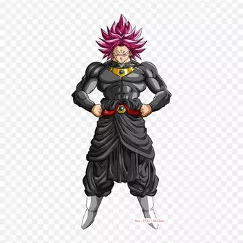 Нашивки для сумки для одежды, термонаклейки, термонаклейки Broly, компрессионная рубашка Broly Goku, моющаяся теплопередача