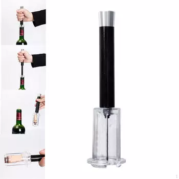 Насос давления воздуха, открывалка, универсальный штопор для вакуумных бутылок из алюминиевого сплава для подарка,