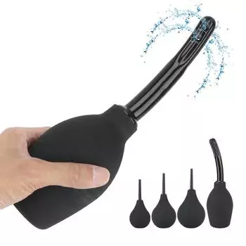 Насос для анальной шайбы для женщин, вагинальный душ для мужчин, анальная пробка, секс-игрушки для взрослых, игры, медицинский очиститель, эротический продукт, клизма для душа