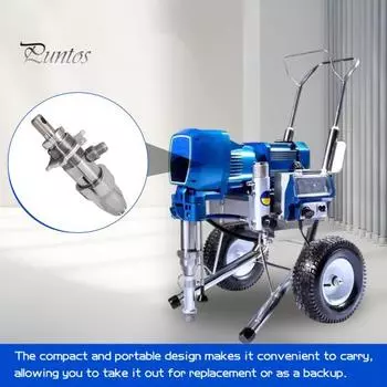 Насос для безвоздушного распылителя краски 390PC 395PC 490PC 495PC 595PC Pro из нержавеющей стали 246428 17C721, запасные части для насоса для распылителей краски, аксессуары A