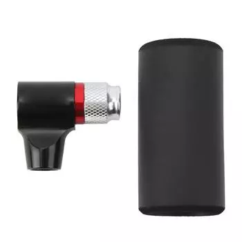 Насос для накачивания шин велосипеда CO2 с изолированным рукавом, совместимый с американским клапаном Presta для UNF