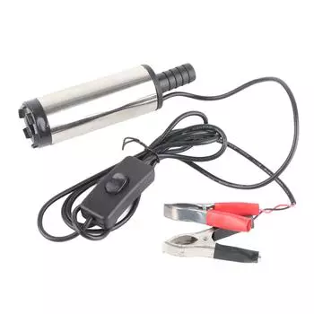 Насос для перекачки топлива, 21 кВт, IP68, водонепроницаемый, 5 м, 38 мм, электрический насос для перекачки масла и воды, постоянный ток 12 В