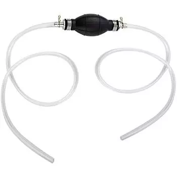 Насос для перекачки жидкости, ручной сифонный насос для перекачки топлива, портативный автомобиль для акведука для газового растворителя, жидкого газа, дизельного топлива с общей трубой 2 м 16x14x5cm