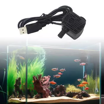 Насос для пруда погружной многоцелевой сменный скульптурный маленький портативный аквариум мини