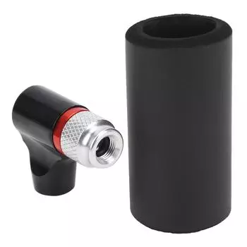 Насос для шин горного велосипеда, мышь, портативный насос для накачки CO2 для велосипедных шин с изолированным рукавом