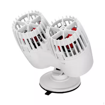 Насос для создания волн в аквариуме, циркуляционный насос, компактный, тихий, 20 Вт, прочный и легкий насос для аквариума