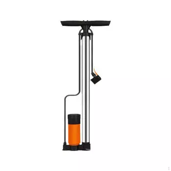 Насос для велосипедных шин из нержавеющей стали для эффективной накачки 40 cmx3.5 cm