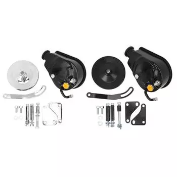 Насос гидроусилителя рулевого управления со шкивом с одной канавкой и сменным монтажным кронштейном для модели Saginaw Black