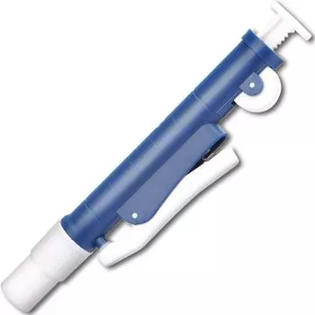 Насосы для пипеток ONiLAB,Научный насос для пипеток 2 мл, синий, для одноразовых пластиковых и стеклянных пипеток 2ml