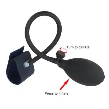Насосы для увеличения члена, рукав для накачки члена, надувной насос для увеличения пениса, тренажер для пениса, эротические секс-игрушки для мужчин Black