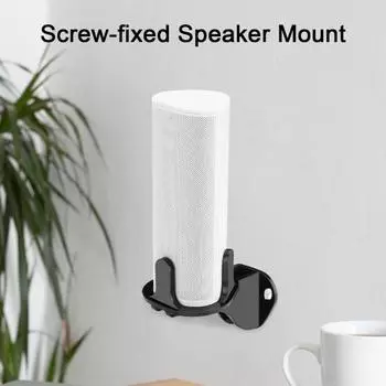 Настенная акриловая стойка для динамика Высокая устойчивость Простая установка Треугольная опора для динамика