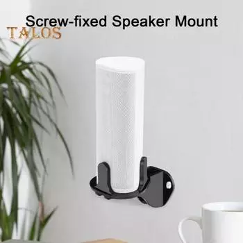 Настенная акриловая стойка для колонок, высокая устойчивость, простая установка, треугольная опора, настенный органайзер для колонок для Roam чёрный