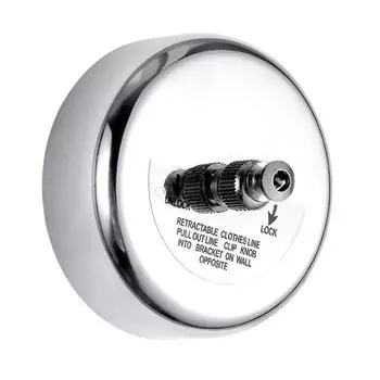 Настенная бельевая веревка телескопическая невидимая выдвижная сушилка бельевая веревка для дома и отеля круглая