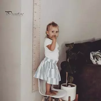 Настенная диаграмма роста детей, точная шкала, детская комната, детская спальня, для младенцев и взрослых, для мальчиков и девочек, деревянная линейка для измерения высоты A