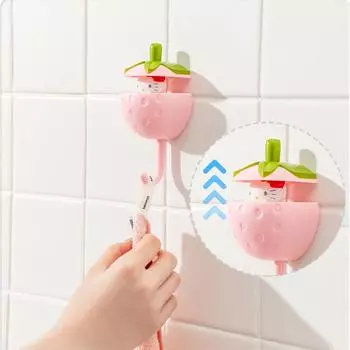 Настенная клейкая вешалка для одежды, вешалка для шляп, держатель для ключей, домашние декоративные крючки, органайзер для мелочей, аксессуары синий