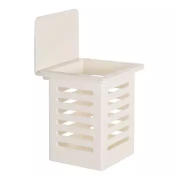 Настенная корзина для палочек для еды, корзина для столешницы из АБС-пластика, двойное назначение, выдолбленный слив, легко моется, посуда