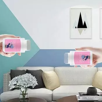 Настенная мини-краска, маленький валик, щетка для ремонта стен, паста для ремонта стен, прочная крышка, ремонт трещин, шпаклевка, валик, кисть для рисования, инструмент белый