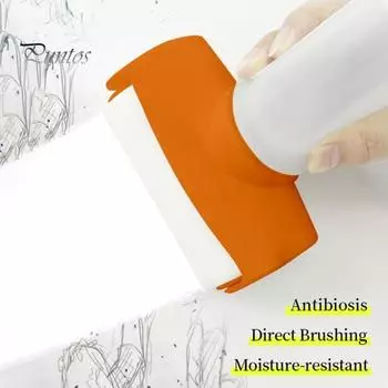 Настенная мини-краска Маленький валик Щетка для ремонта стен Паста для ремонта стен Прочное покрытие Ремонт трещин Без запаха Шпатлевка Валик для малярной кисти Инструмент Латексная краска светло-желтого