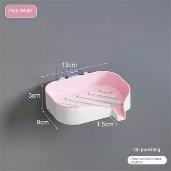 Настенная мыльница, держатель для сливного мыла, держатель для мыла в ванной, подставка для хранения губок, креативная присоска, безводная коробка для хранения