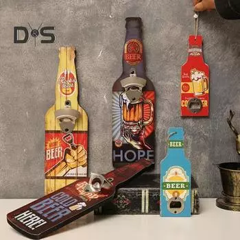 Настенная открывалка для бутылок без ржавчины, износостойкая привлекательная настенная открывалка для бутылок в ресторане