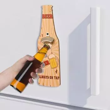 Настенная открывалка для пивных бутылок, креативный ящик для хранения, ретро кухонные, барные, ресторанные инструменты C