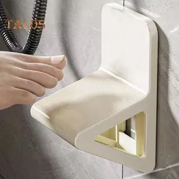 Настенная педаль для душа, простая установка, подставка для ног для душа, для женщин, пожилых людей, для поддержания равновесия, для мытья ног, для ухода за обувью молочный белый