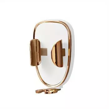 Настенная подставка для электрических зубных щеток без сверления для хранения зубных щеток без пробивания отверстий, удобная полка-органайзер для ванной комнаты белый