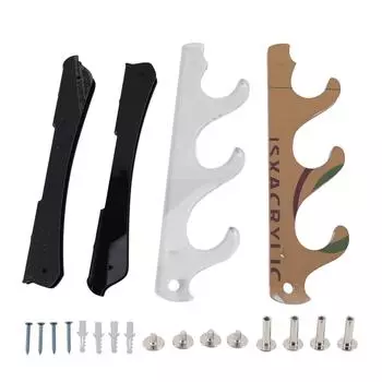 Настенная подставка для меча, многофункциональная элегантная акриловая стойка для демонстрации меча для меча Катана Вакидзаси