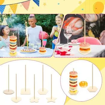 Настенная подставка для пончиков, день рождения, свадьба, вечеринка, подставка для сладкой тележки E