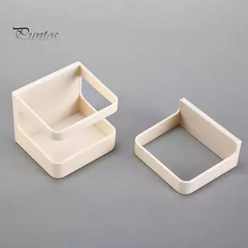 Настенная подставка для зонтов, прочный самоклеящийся держатель без перфорации, органайзер, полка для домашнего офиса чёрный