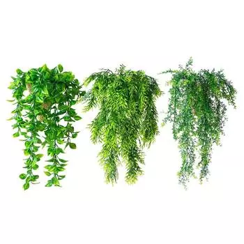 Настенная подвеска искусственных растений завода моделирования для крытого на открытом воздухе #2