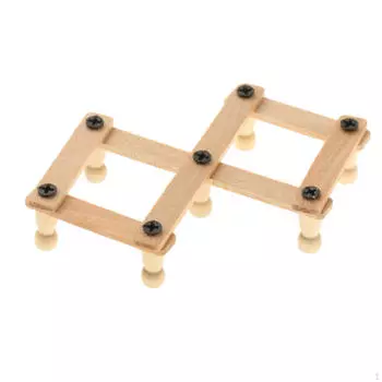 Настенная полка для кукольного домика, миниатюрная выдвижная складная мебель для кукольного дома, аксессуары