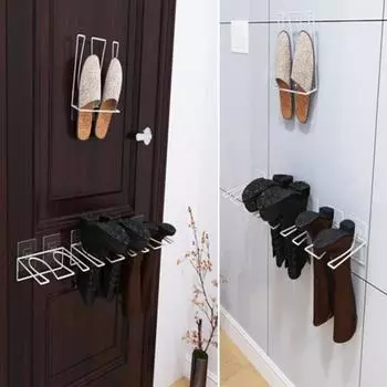 Настенная полка для обуви Yousheng, держатель для сушки обуви, прочный, выдерживающий нагрузку, не деформируется, прочный металлический органайзер для обуви