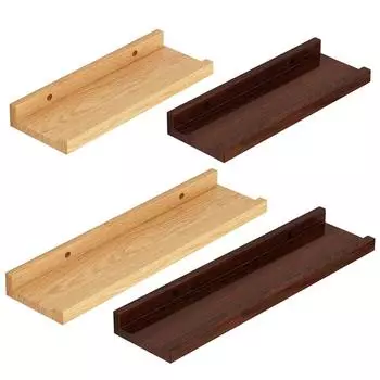 Настенная полка для ванной комнаты, простая полка для офиса или общежития 30x15cm