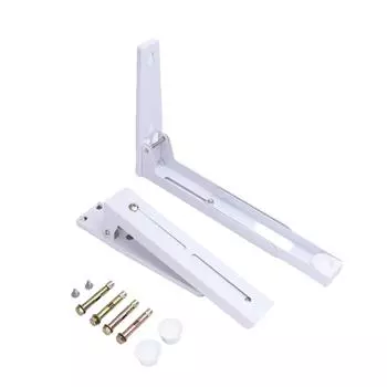 Настенная стальная кухонная полка держатель для микроволновой печи экономящая место стойка для микроволновой печи крепление из нержавеющей стали для микроволновой печи белый