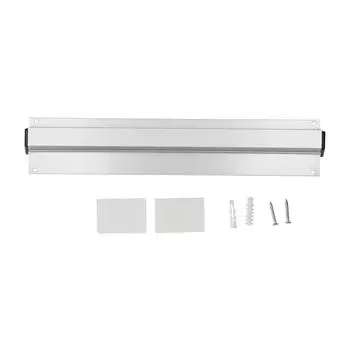 Настенная стойка для билетов из алюминиевого сплава, держатель для меню и чеков для кухни ресторана(40CM ) 40cm/15.7in