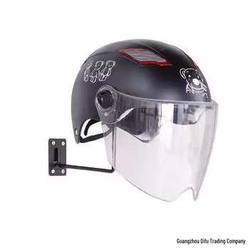 Настенная стойка для мотоциклетного шлема с держателем для парика и вешалкой для шляпы для удобного хранения дома. Standard Package