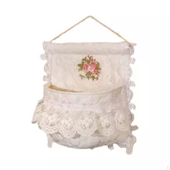 Настенная сумка для хранения вещей на дверь, органайзер для автофургона и подарков, белая папка 1 Pocket