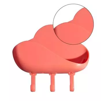 Настенная вешалка для крючков, прочная кухонная подвесная коробка для хранения, полка для слива в ванной синий